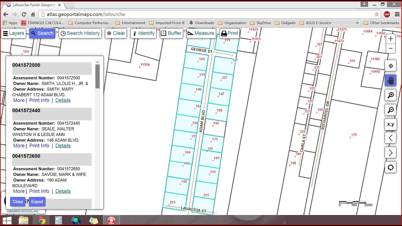 04 Interaction Tools - Search tool, Info Panel results, Street View