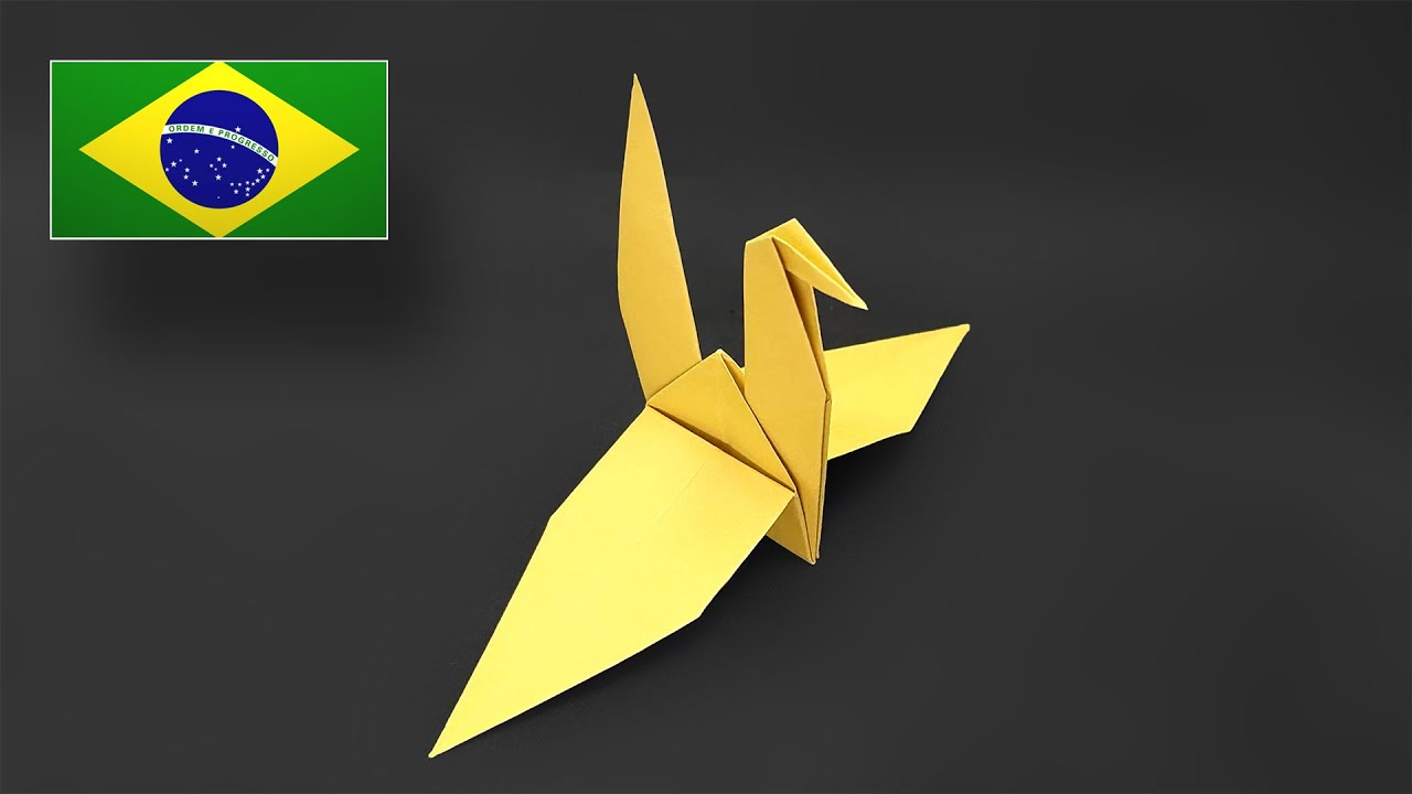 Origami de Tsuru Simplificado: Fácil de Fazer e Lindo Resultado - Instruções em Português BR