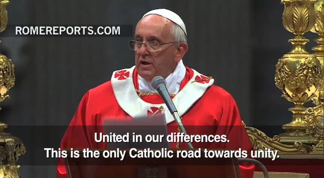 Pope celebrates 'Pallium Ceremony.' Imposes liturgical garment on new archbishop of Buenos Aires
