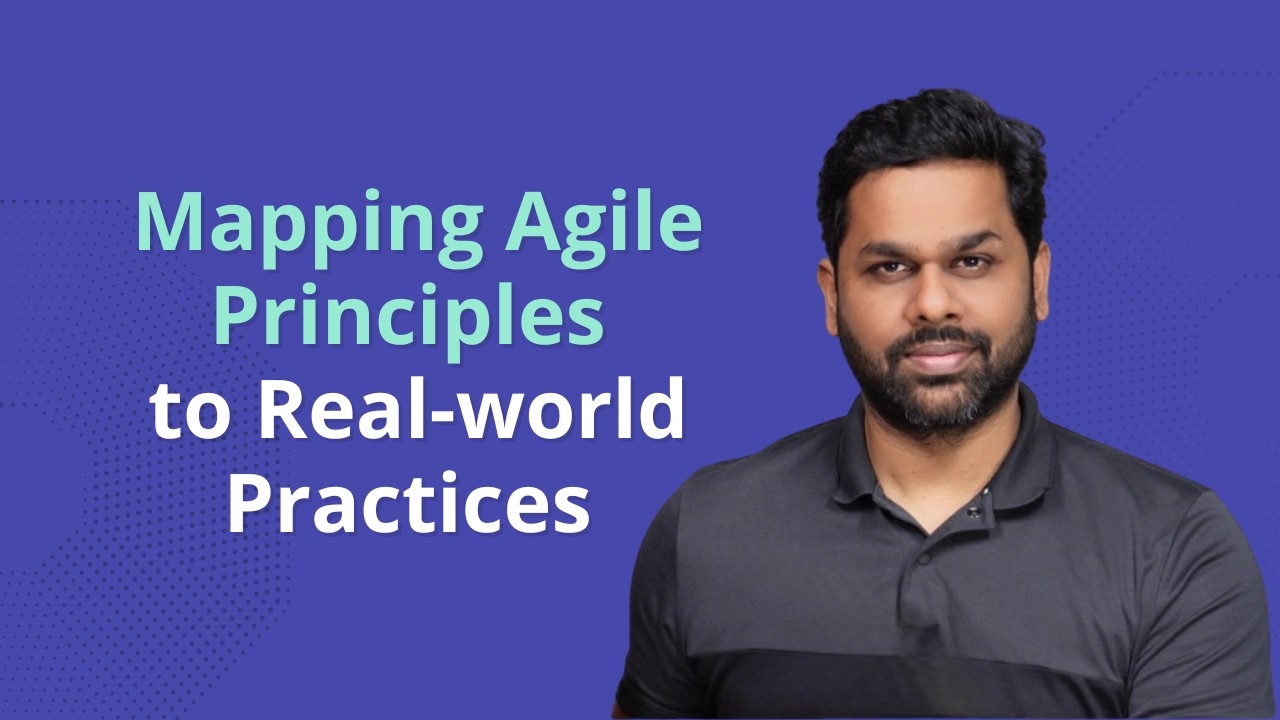 Mapping Agile principles to practices for PMP & PMI-ACP exams