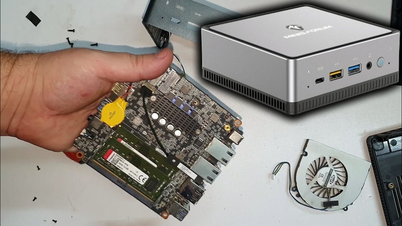 DISASSEMBLY UM250 MINISFORUM Mini PC AMD Ryzen 5 Pro Mini Desktop PC 2022