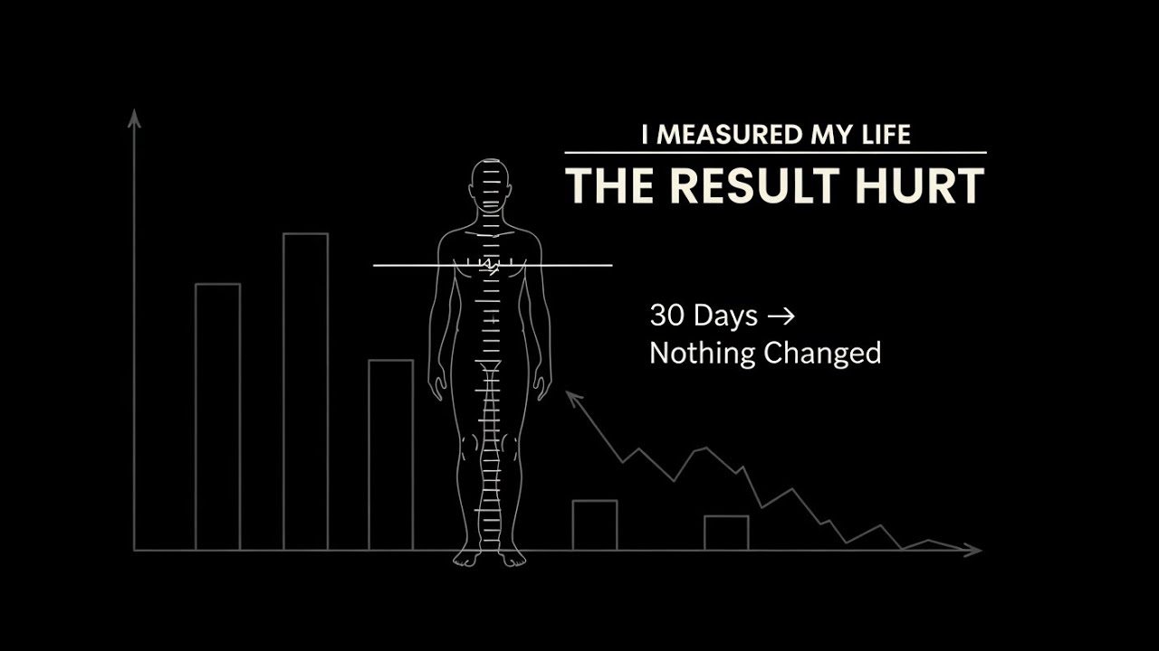 I Measured My Life. The Result Hurt. #silentregret#productivitytruth #realitymotivation#timeismoney