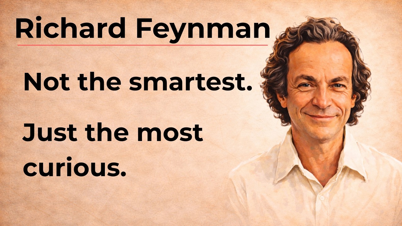 Richard Feynman | The Genius Story 🔥| Learn English Through Biography