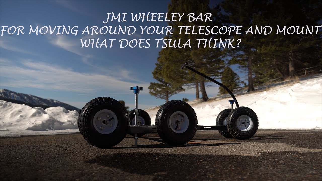 JMI Wheeley Bar For Hauling Telescopes and Mounts