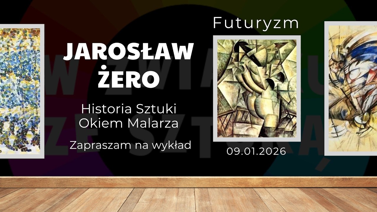 Historia Sztuki Okiem Malarza ‐ Futuryzm i niespodzianka z przeszłości.