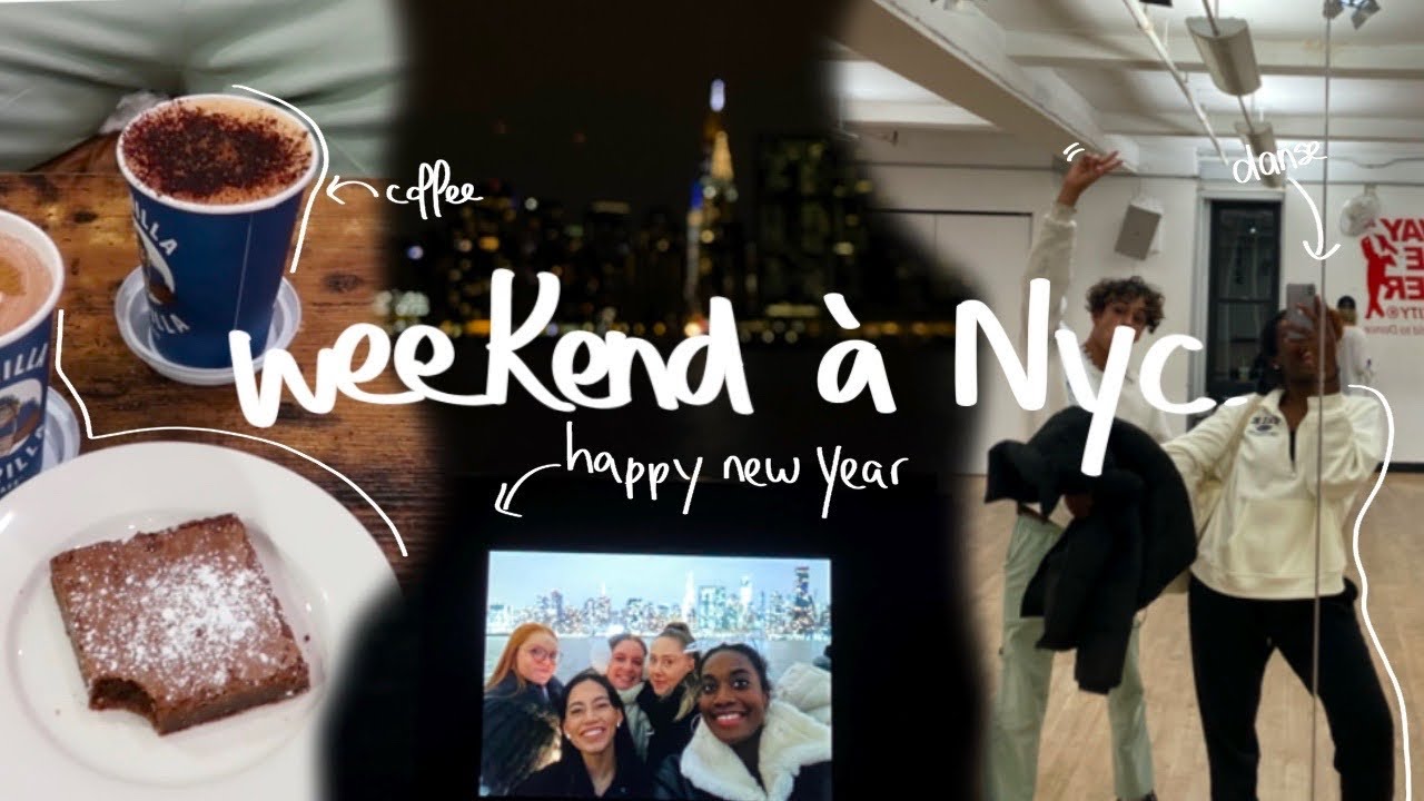 weekend à nyc (happy new year, dance class, musée ) #vlog #newyork #aupair
