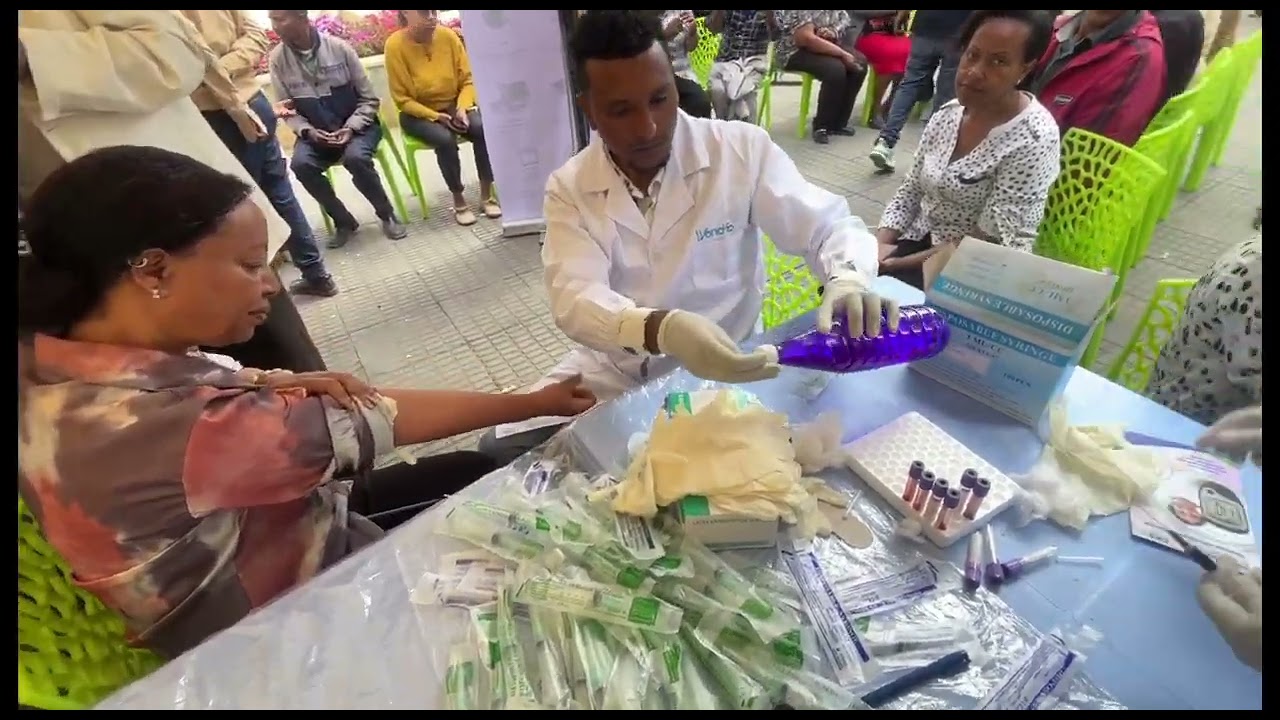 Wondfo Ethiopia x EDA: World Diabetes Day 2025 Activities | Promoting Early HbA1c Detection