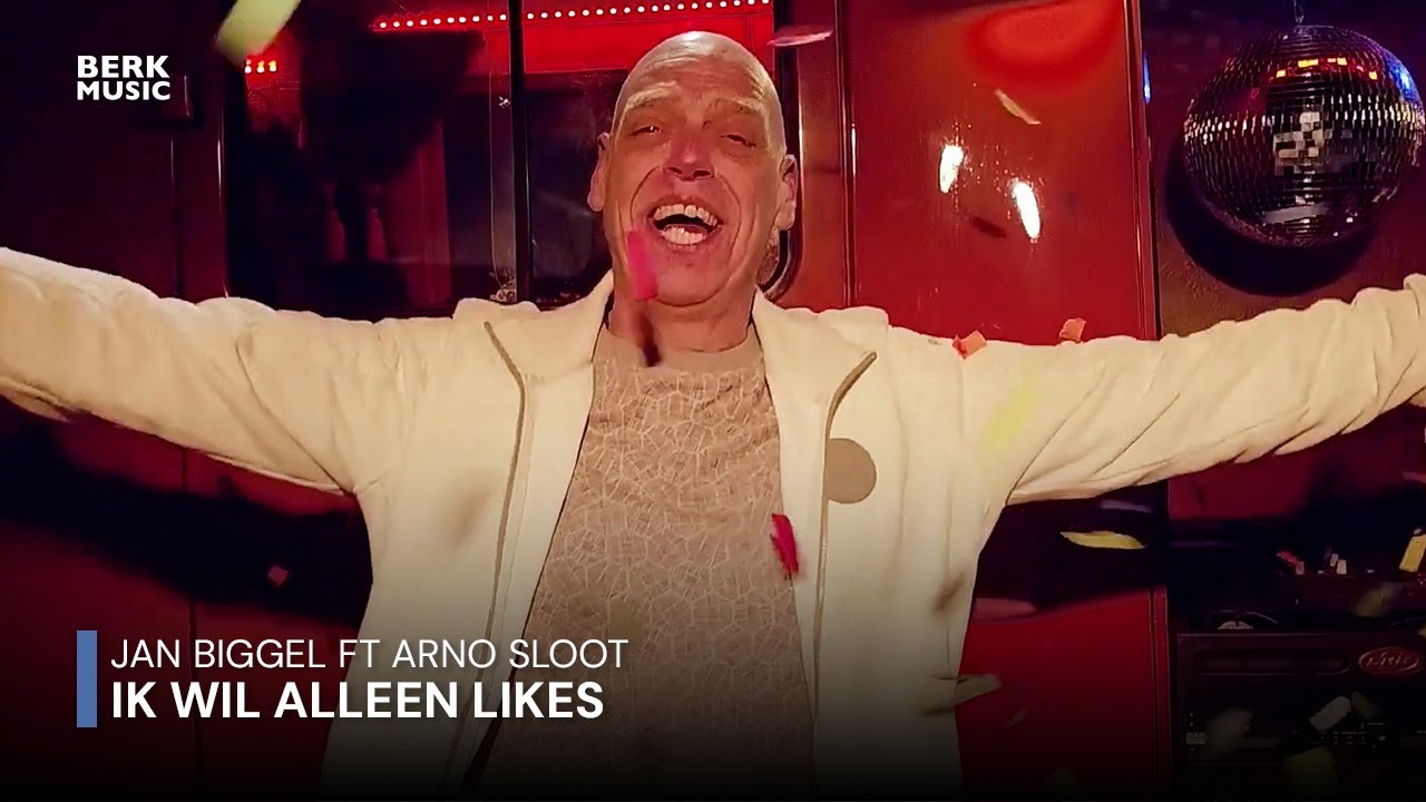Jan Biggel ft Arno Sloot - Ik Wil Alleen Likes (Offici&euml;le Videoclip)