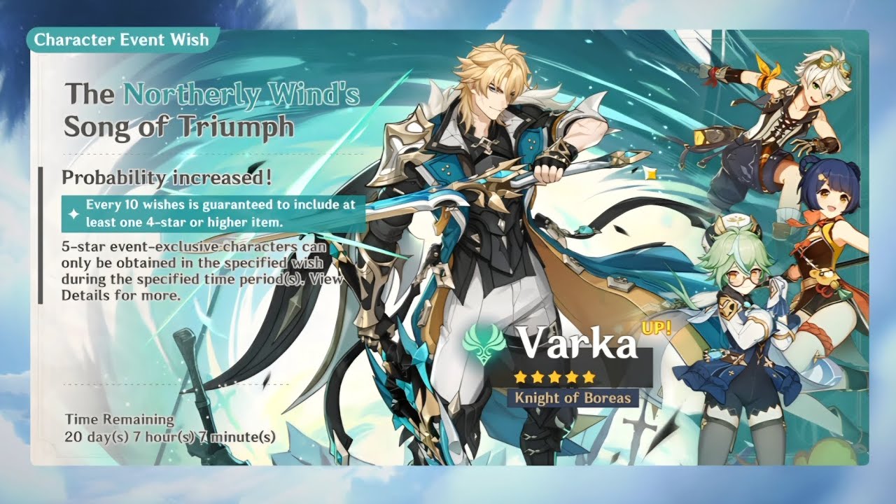 Gacha Genshin: Varka Here! | Genshin Impact 6.4