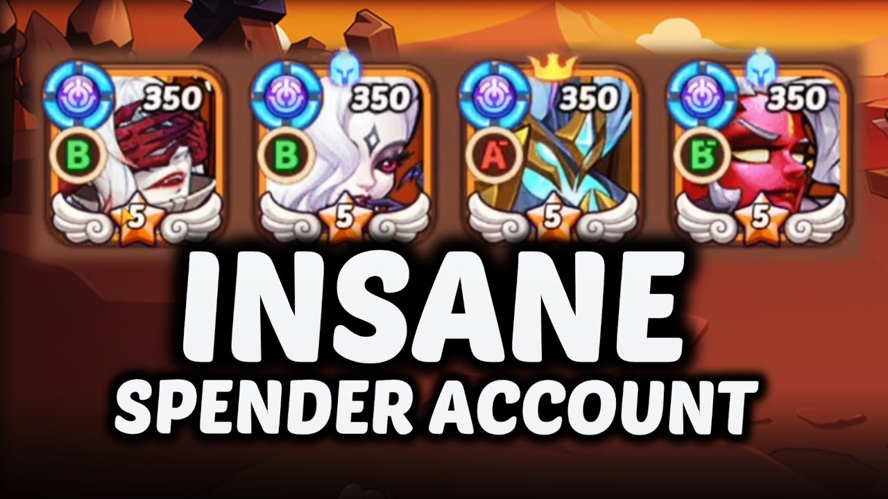 BEST $2000 NEW PLAYER account I've seen in IDLE HEROES