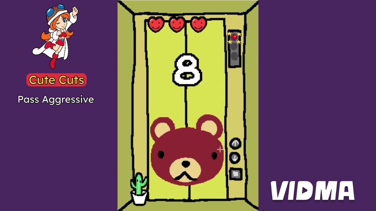 WarioWare: Touched! - Mona's Cute Cuts Microgames - Pass Aggressive