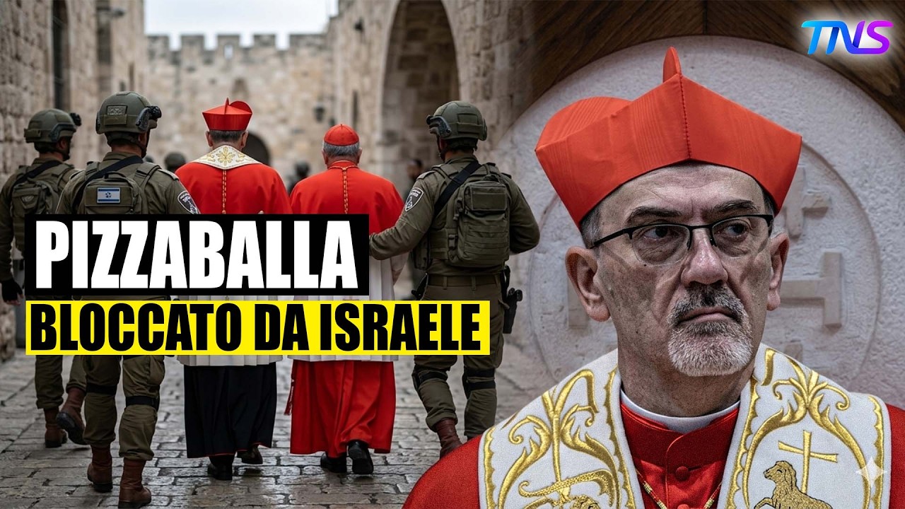ISRAELE BLOCCA IL CARDINALE PIZZABALLA AL SANTO SEPOLCRO, SCOPPIA LA POLEMICA MONDIALE