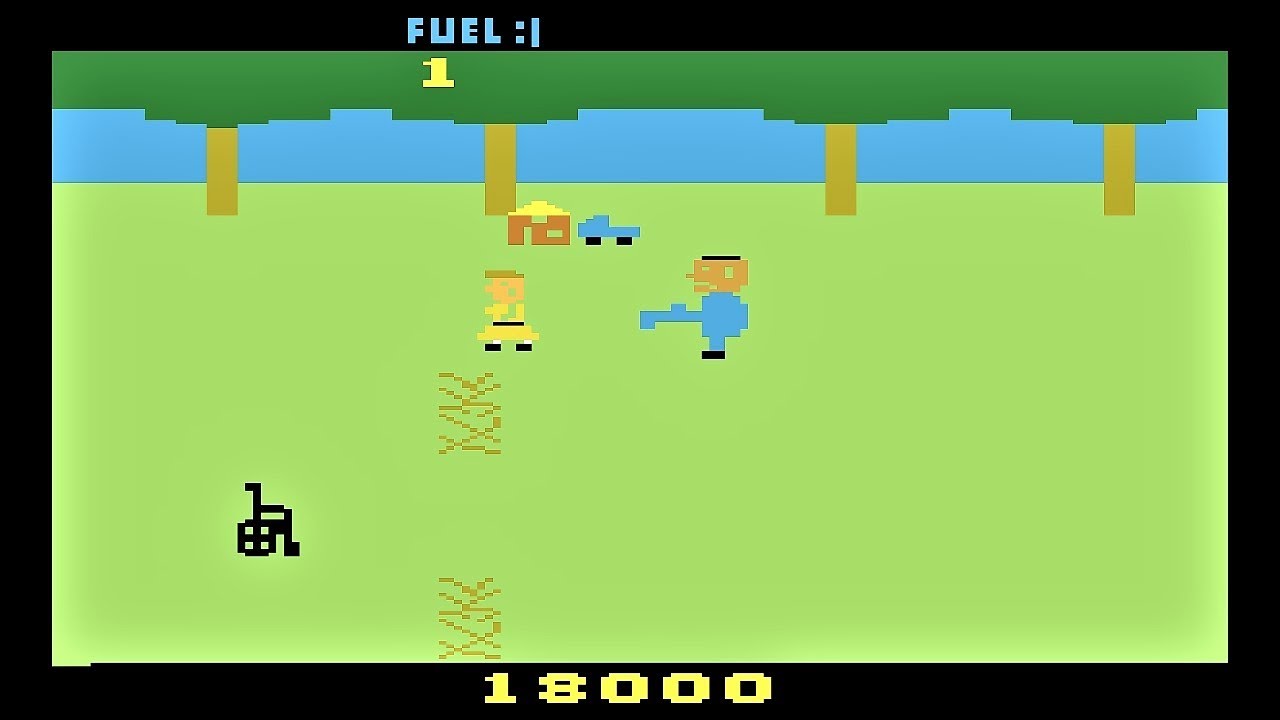 Texas Chainsaw Massacre (Atari 2600) 4K - Atari's Most VIOLENT Game!? 😮 (18,000 Score)
