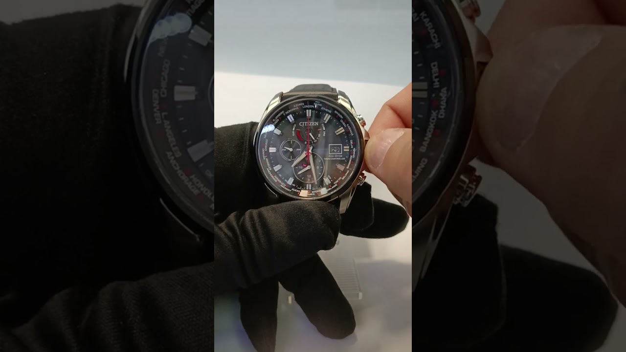 CITIZEN AT9036-08E cal.H820 налаштування, відкаліброванного годинника.( дивіться відео калібровка)