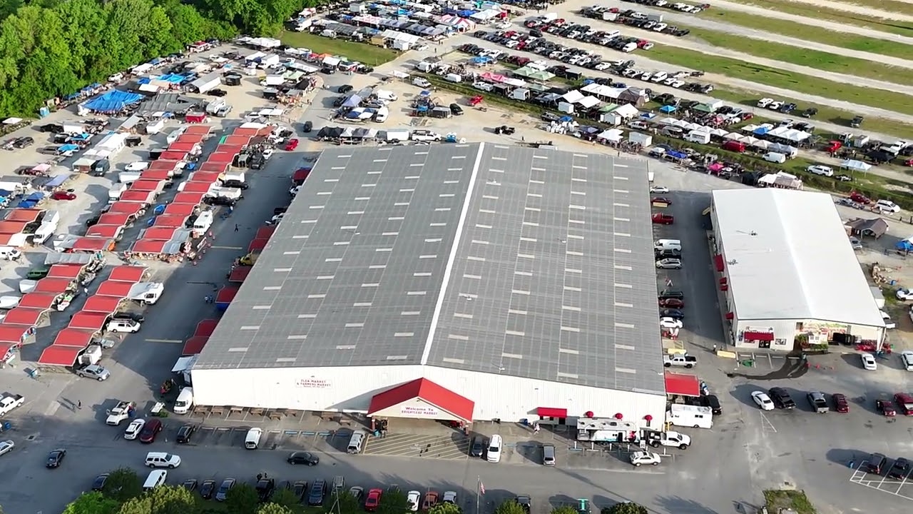 4.20.25 Brightleaf Flea Market Smithfield NC #dji #4k #fleamarket #huge #hispanic #smithfield