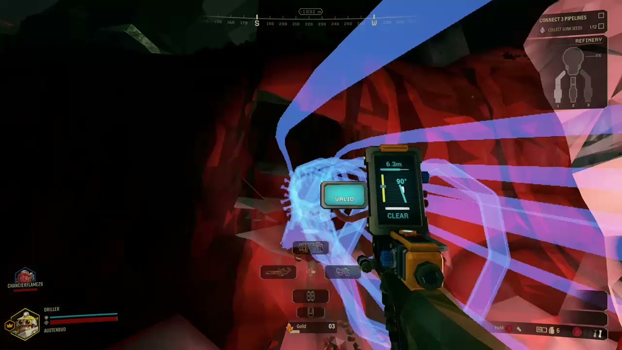 Deep Rock Galactic, How to set up pipes