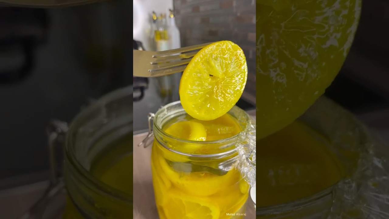مخلل ليمون 🍋 lemon pickles