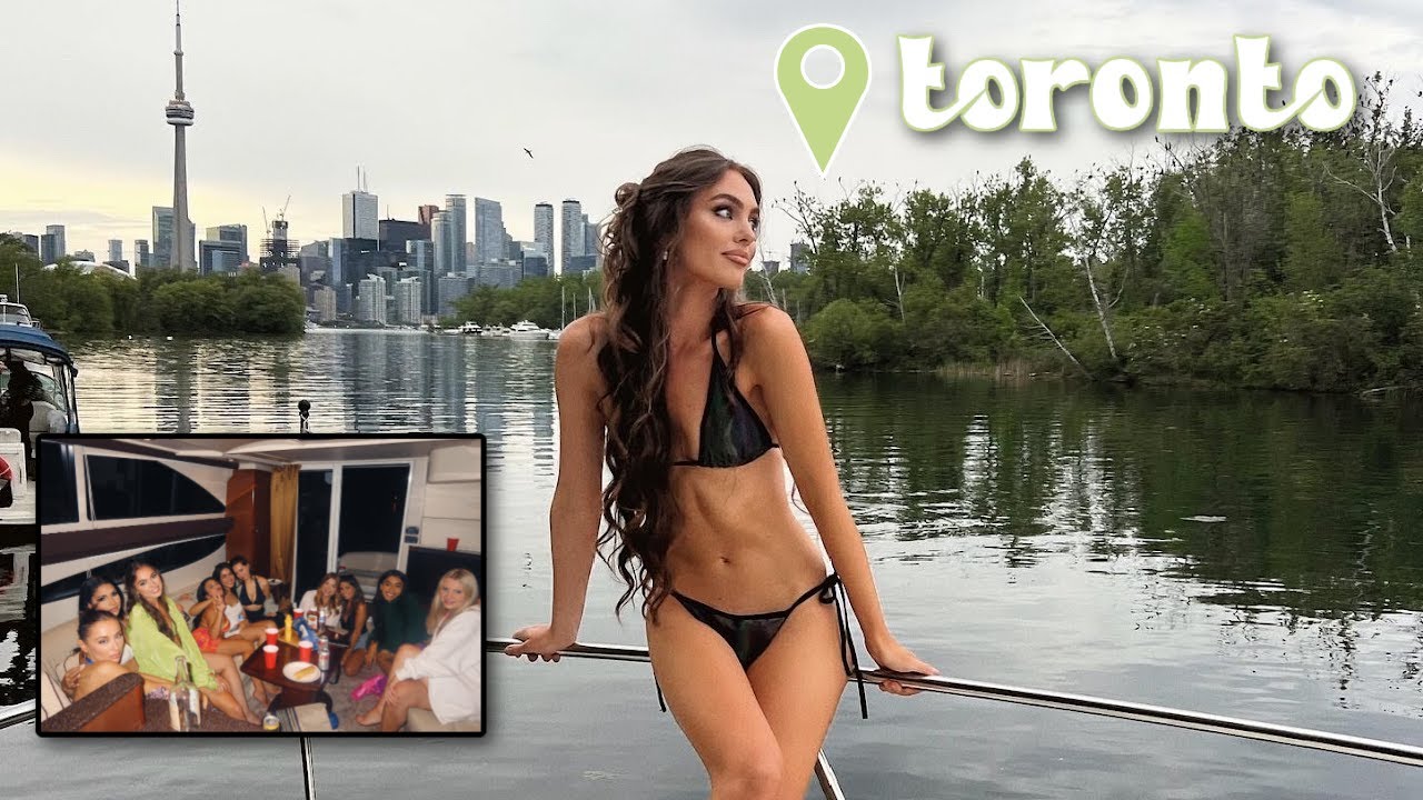 CANADIAN SUMMER🛥Toronto yacht with the girls, tim biebs & butter tarts!