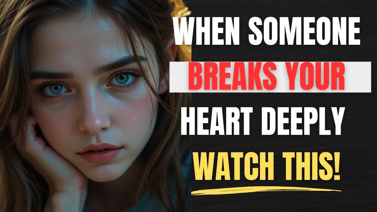 When Someone Breaks Your Heart Deeply, Remember This | A Powerful Christian Message of Healing &Hope