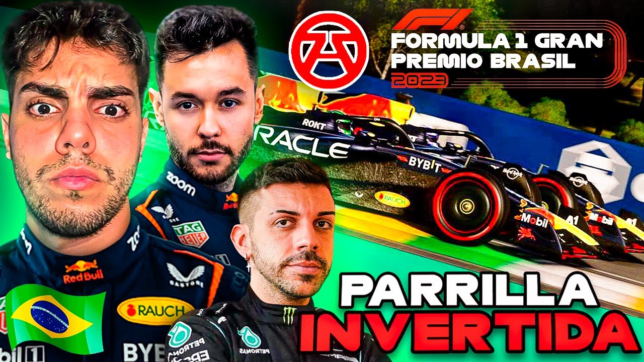SALGO ULTIMO en el MUNDIAL de STREAMERS F1 de AMPETER ¿SE LIA?!?! GP BRASIL 100%