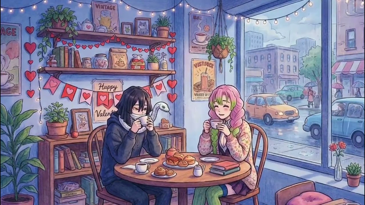 (a). romance | Kanroji & Iguro | 30 minutes Valentines Lofi 