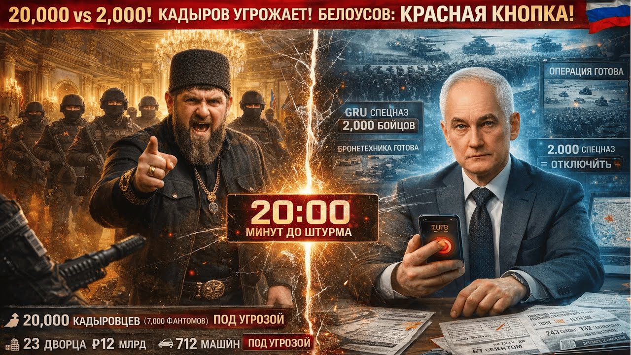 ЗОЛОТОЙ МЕРСЕДЕС $17М! КАДЫРОВ: 712 МАШИН! БЕЛОУСОВ НАШЁЛ ₽820 МИЛЛИАРДОВ!