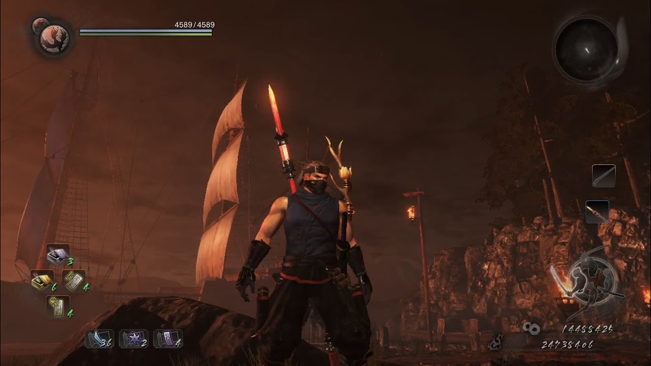 ⚔️NIOH⚔️ Low HP ⚔️ NG++⚔️ Прохождение {#4)⚔️Без комментариев! Крутой билд!!!   Сумеречное задание!