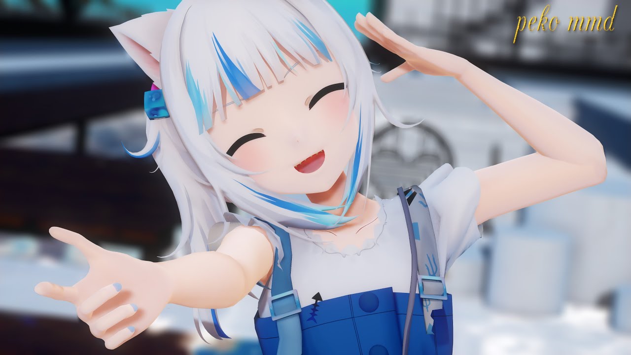 【MMDホロライブ】Gawr Guraが可愛く「有頂天ビバーチェ / Ecstatic Vivace」【4K】