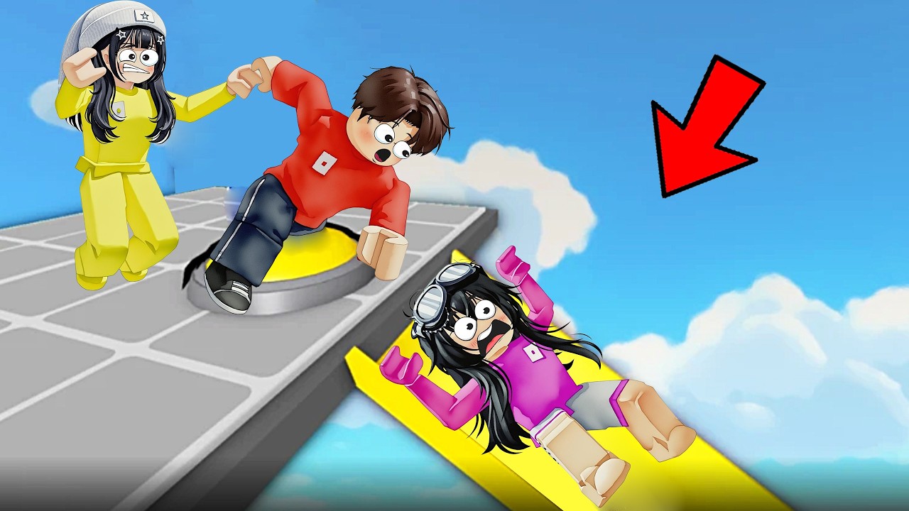 Yuta Mio dan teman-teman main Teka-teki Kerja Tim 5 - Roblox