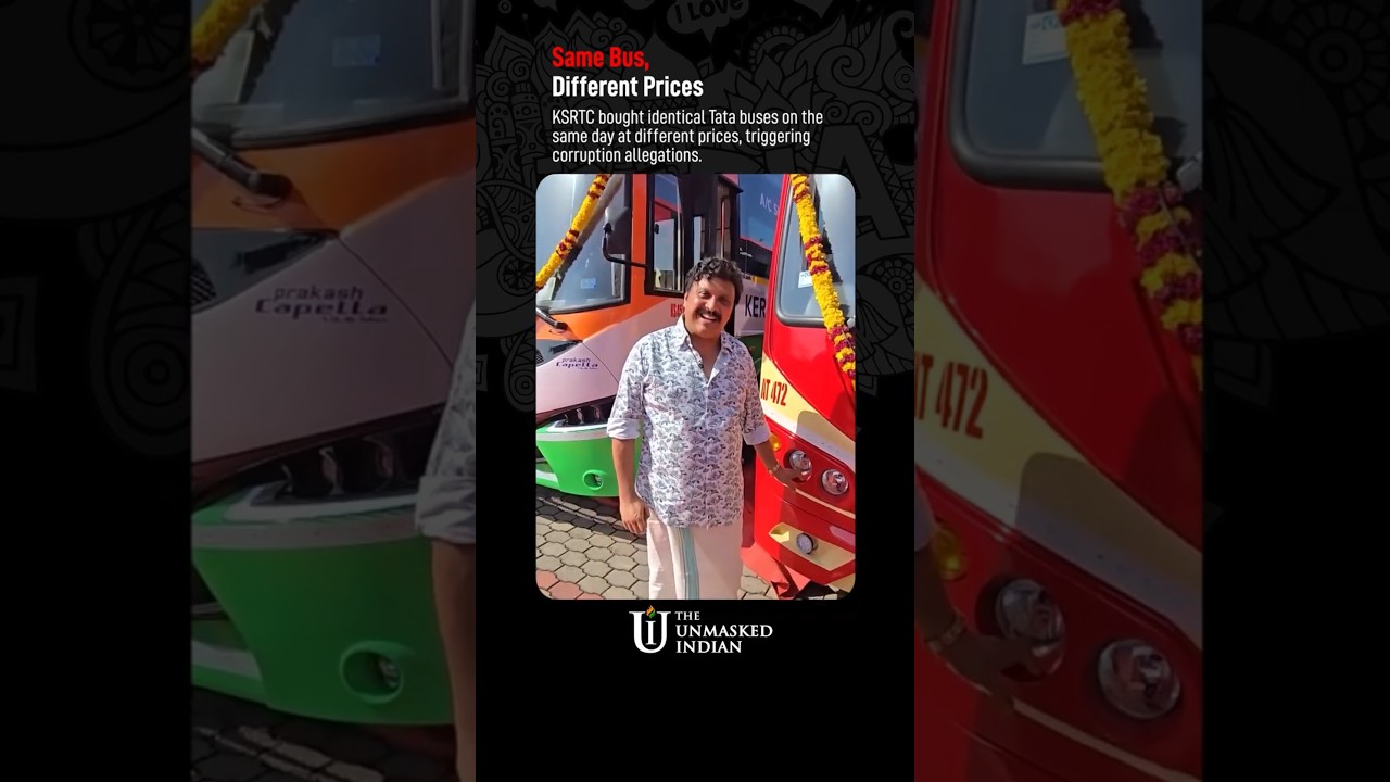 KSRTC Bus Purchase Scam? Ganesh Kumar KSRTC Issue Same Tata Buses Bought at Different Prices