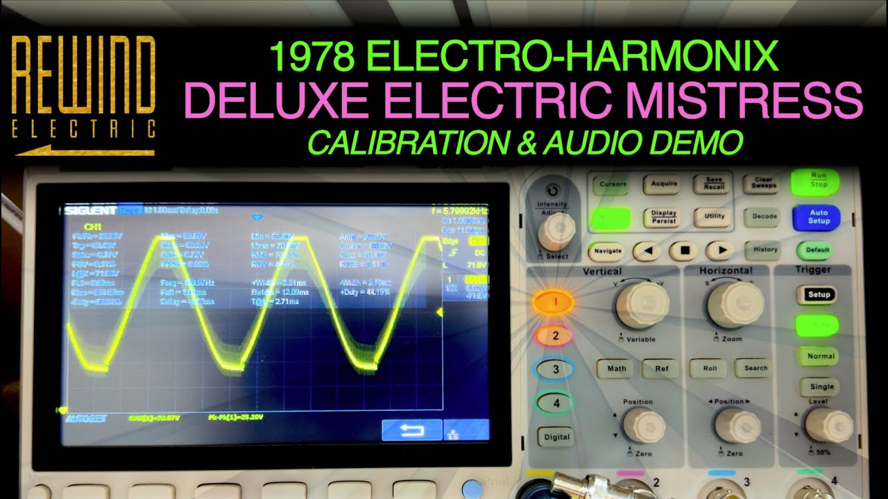 Electro-Harmonix Deluxe Electric Mistress - Alignment & Calibration