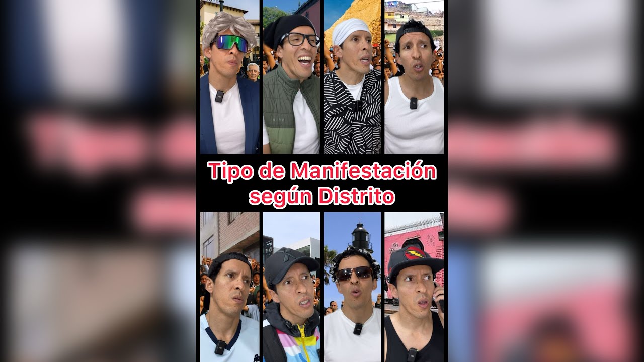 TIPOS DE MANIFESTACIÓN SEGÚN DISTRITO 🤬✊🏼