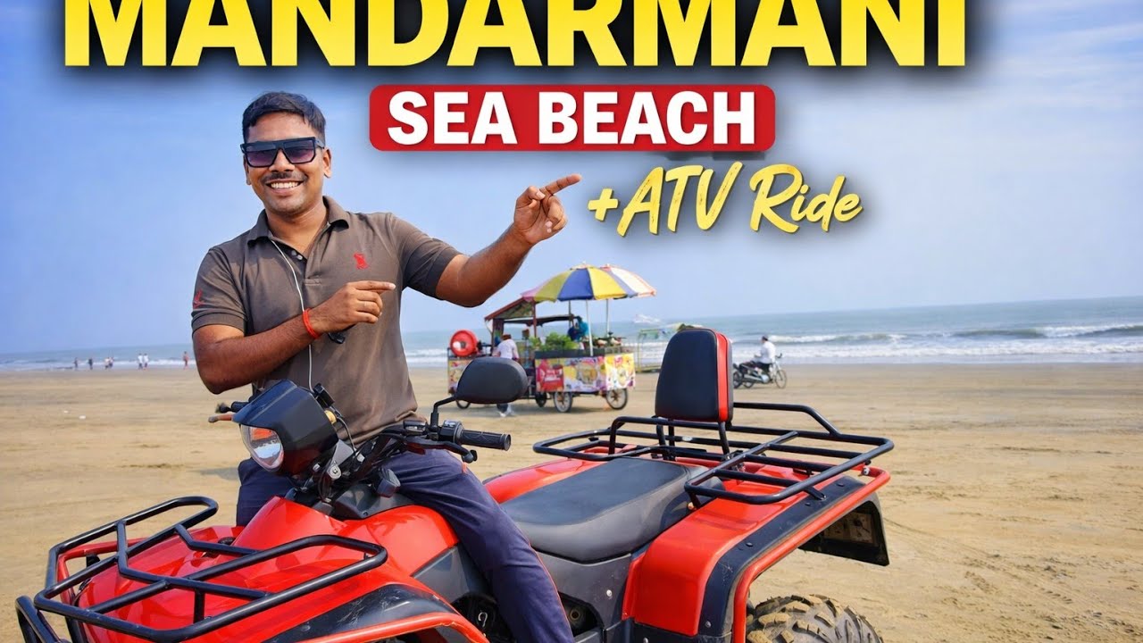 Howrah to mandarmani by Local Train | Mandarmani Resort | Mandarmani sea Beach tour |