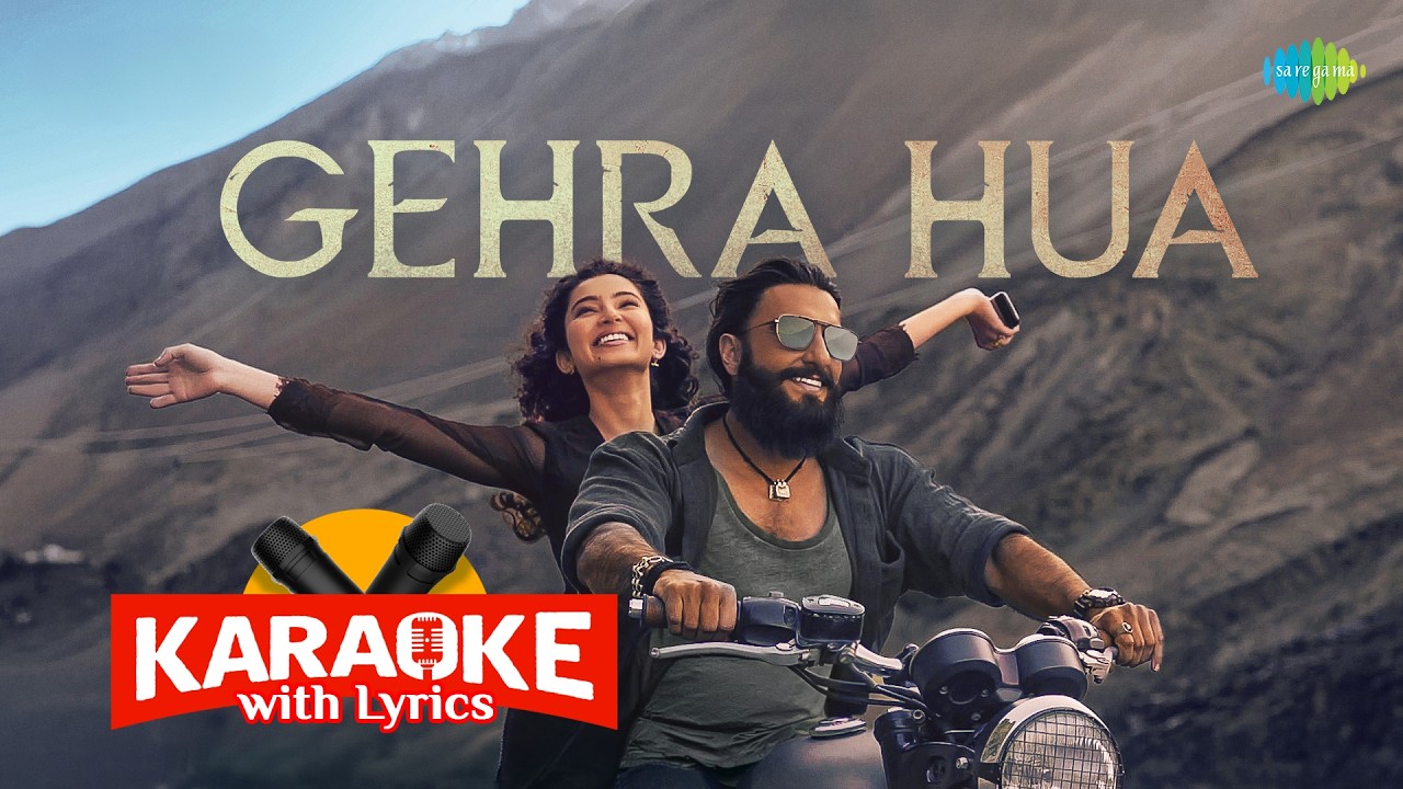 Gehra Hua - Karaoke with Lyrics | Dhurandhar | Arijit Singh | Armaan Khan | Shashwat Sachdev