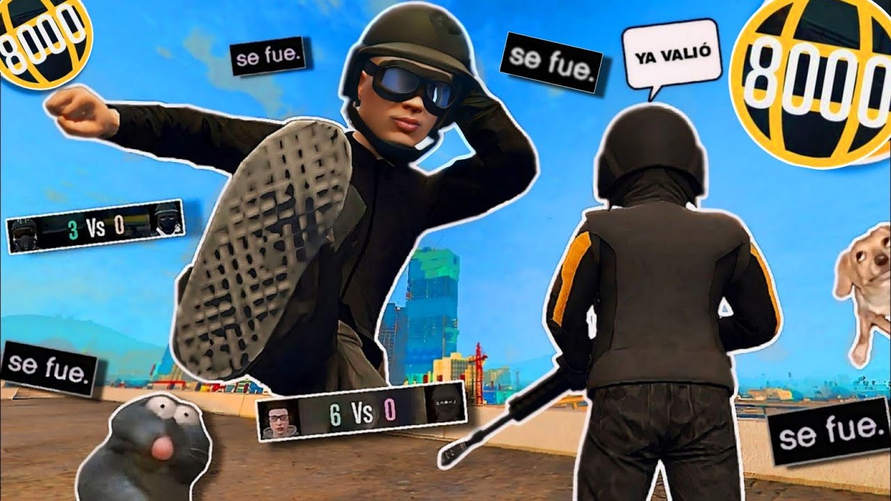 Saco De La SESSION a TRYHARDS Que Solo Pueden Con NOOBS (GTA 5 ONLINE)🤩