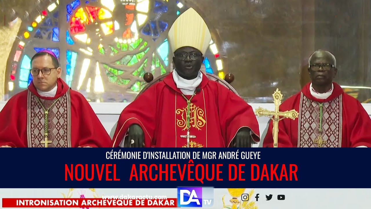 [🛑DIRECT] Cérémonie d'installation de Mgr André Gueye, nouvel  Archevêque de Dakar