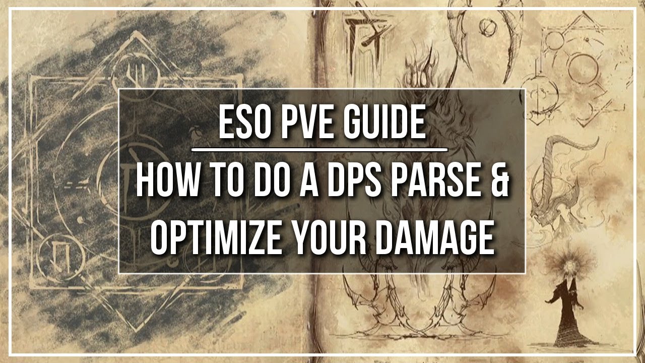 ESO Guide - How to do a DPS Parse & Optimize Your Damage