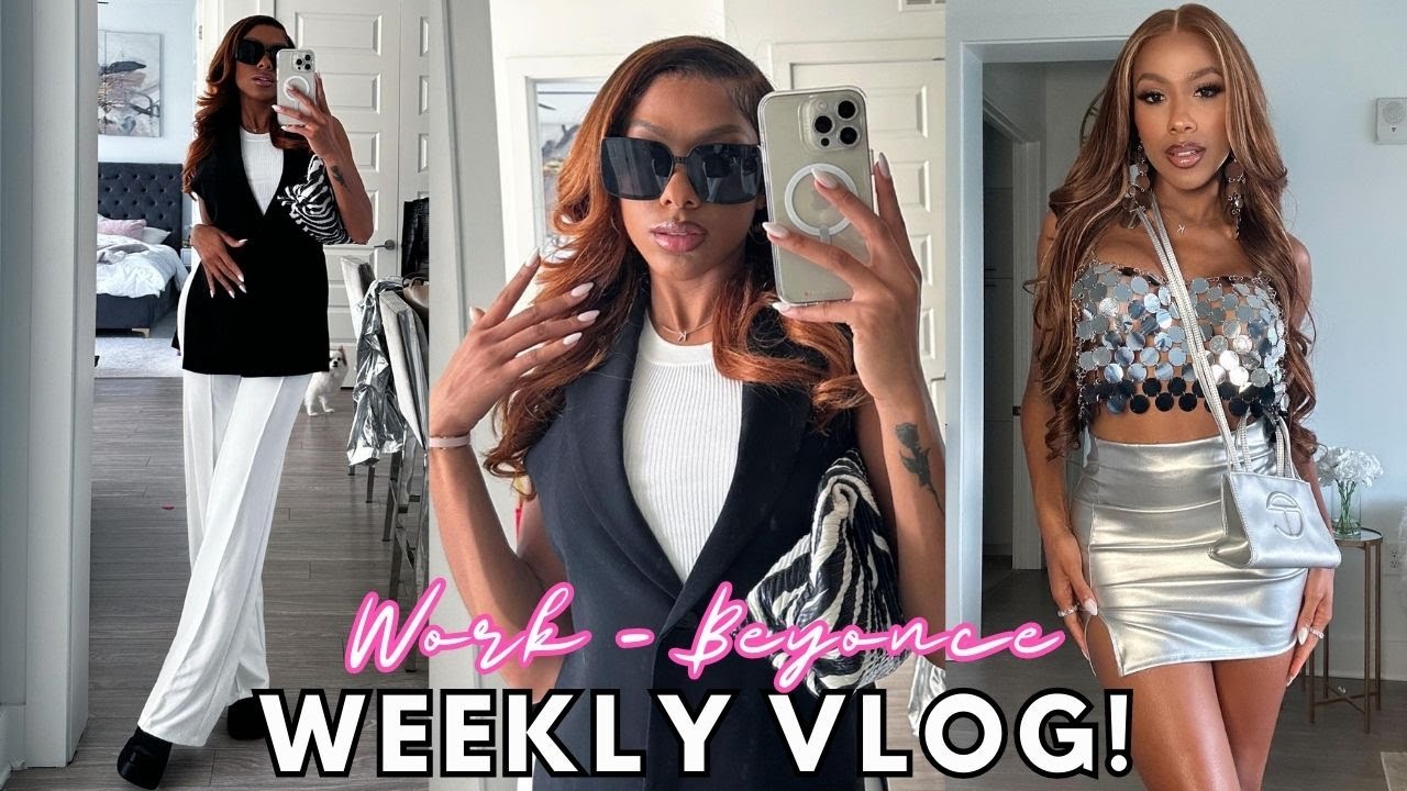 WEEKLY VLOG! I GOT A NEW JOB, CORPORATE LIFE, BEYONCE CONCERT WEEKEND, AND GOING FOR NIGHT 2 AGAIN!