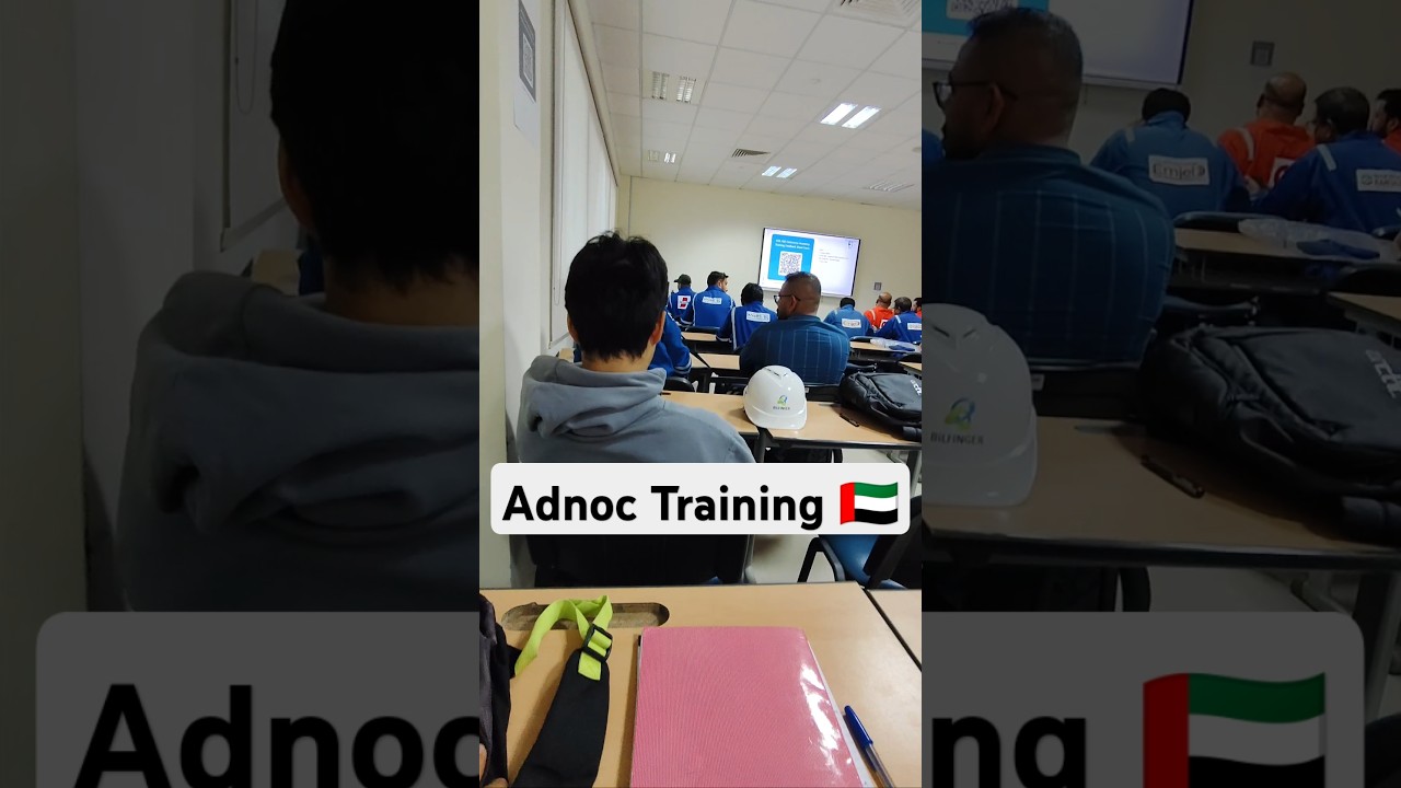 Aaj Hua Mera ADNOC Mein Training | Thak Gaya Pura🇦🇪😢😞#shorts #minivlog #fyp #trending #uae #dubai
