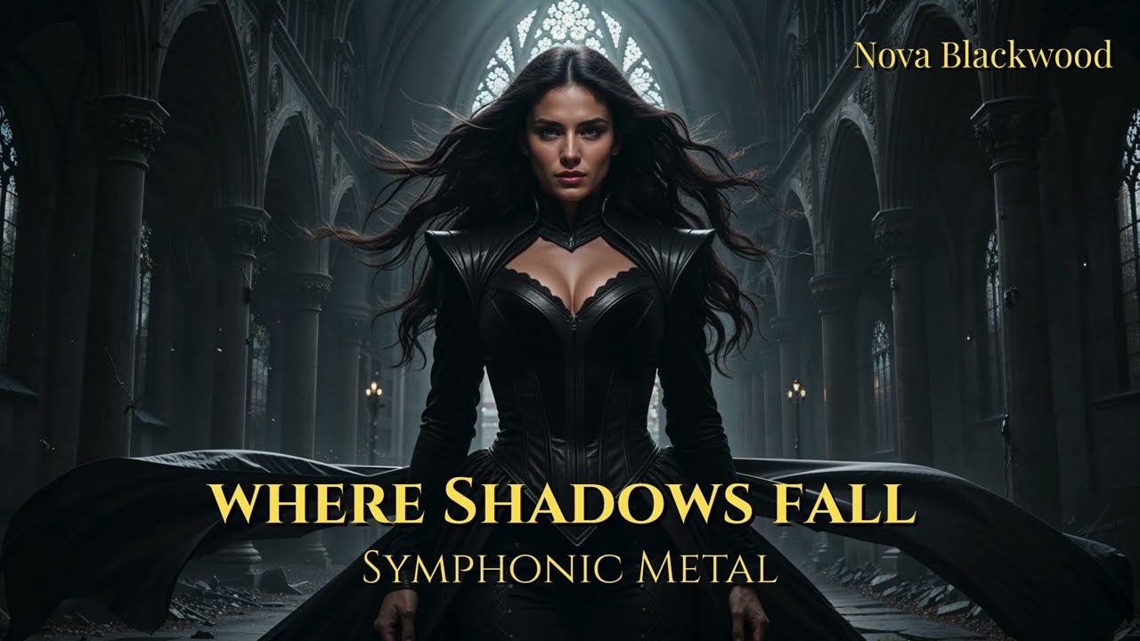 WHERE SHADOWS FALL | Symphonic Metal | Queen of Darkness | Nova Blackwood