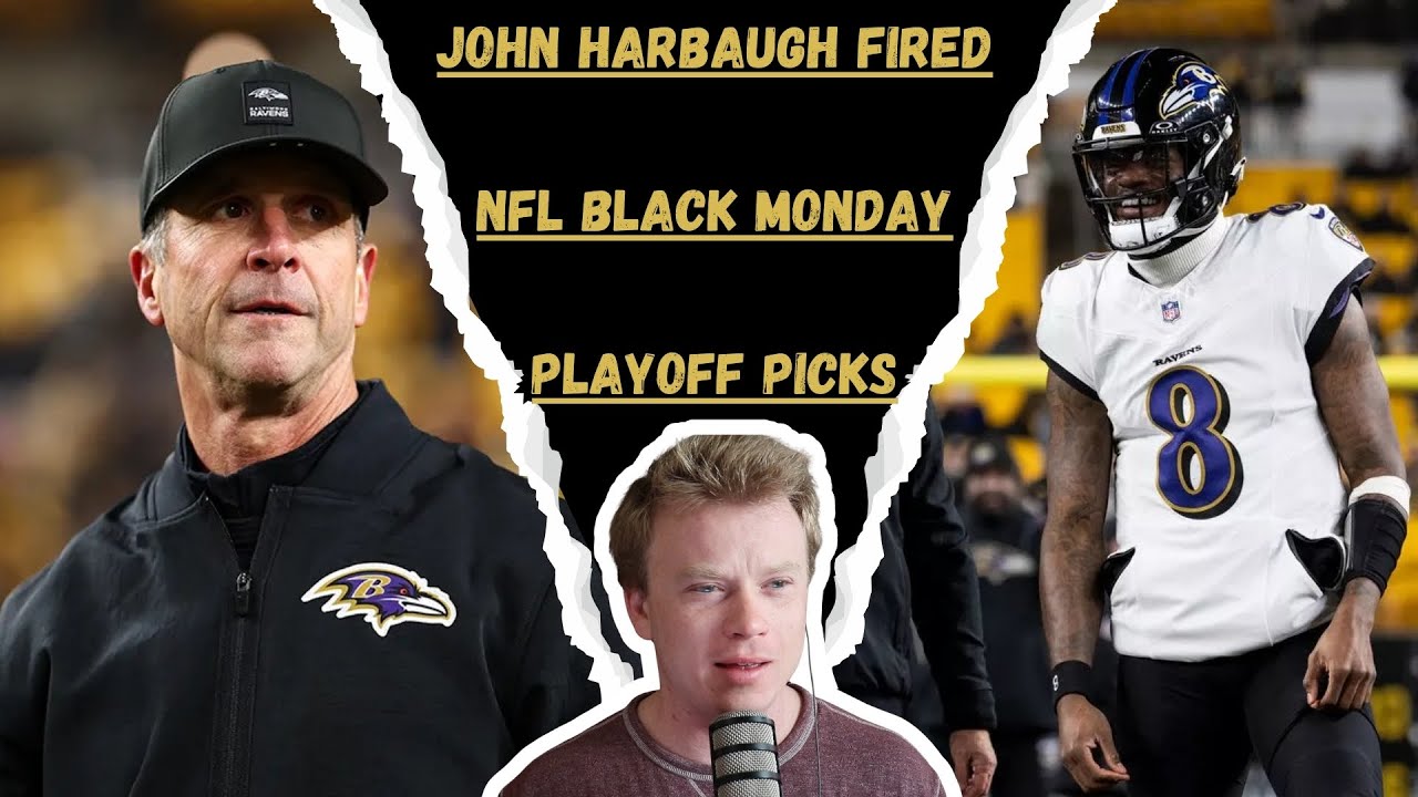 NFL Head Coaching Vacancies, Lamar Jackson vs John Harbaugh, Playoffs - The Coliseum 018 