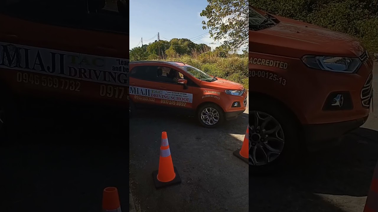 Practical Driving Course try to to learn parallel parking