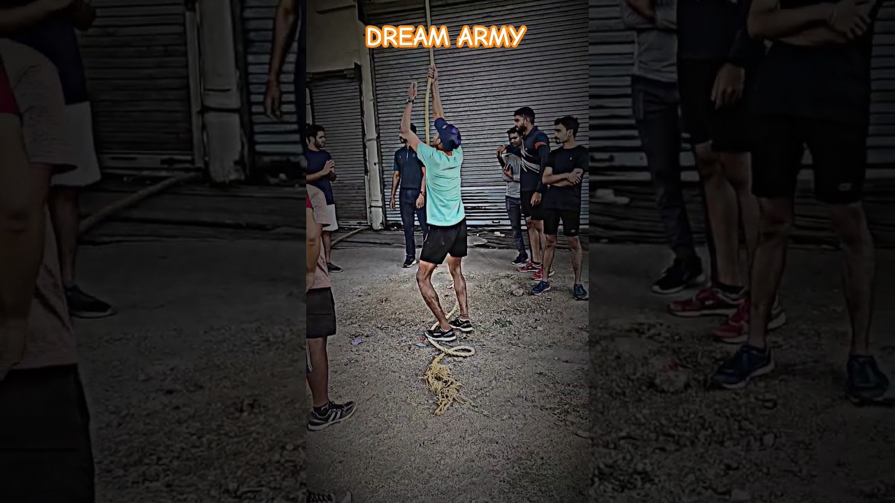 Rope Climbing 😤 💪🏻 | Hand Power Gain 💪🏻 #shorts #ropeclimbing