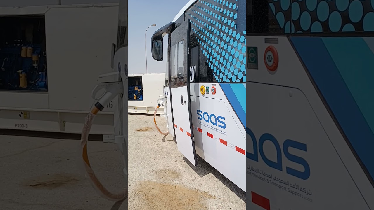 new bus in airport riyadh