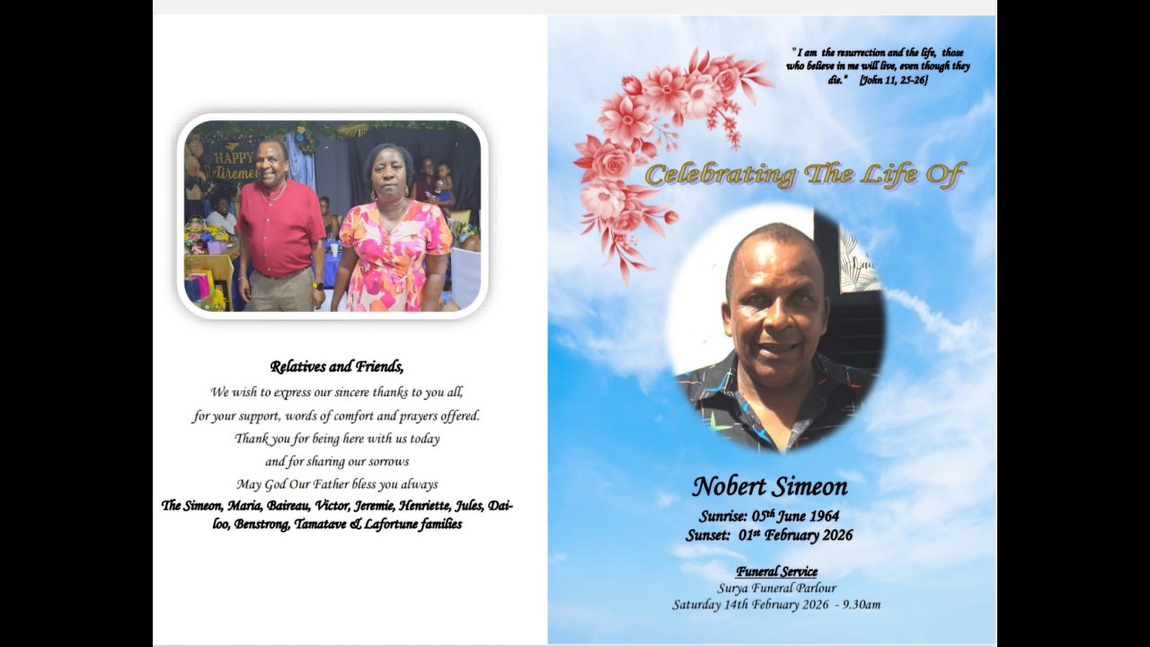 Celebrating The Life of Norbert Simeon