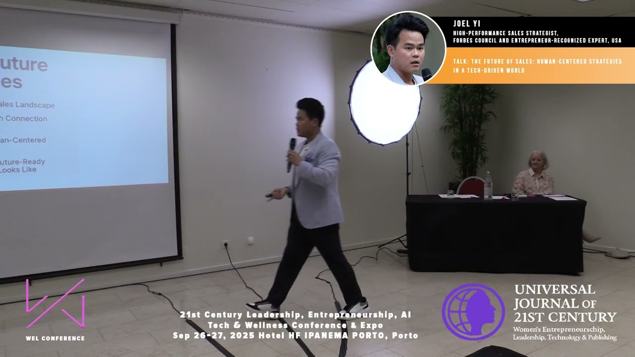 Joel Yi, Talk: The Future of Sales: Human-Centered Strategies in a Tech-Driven World