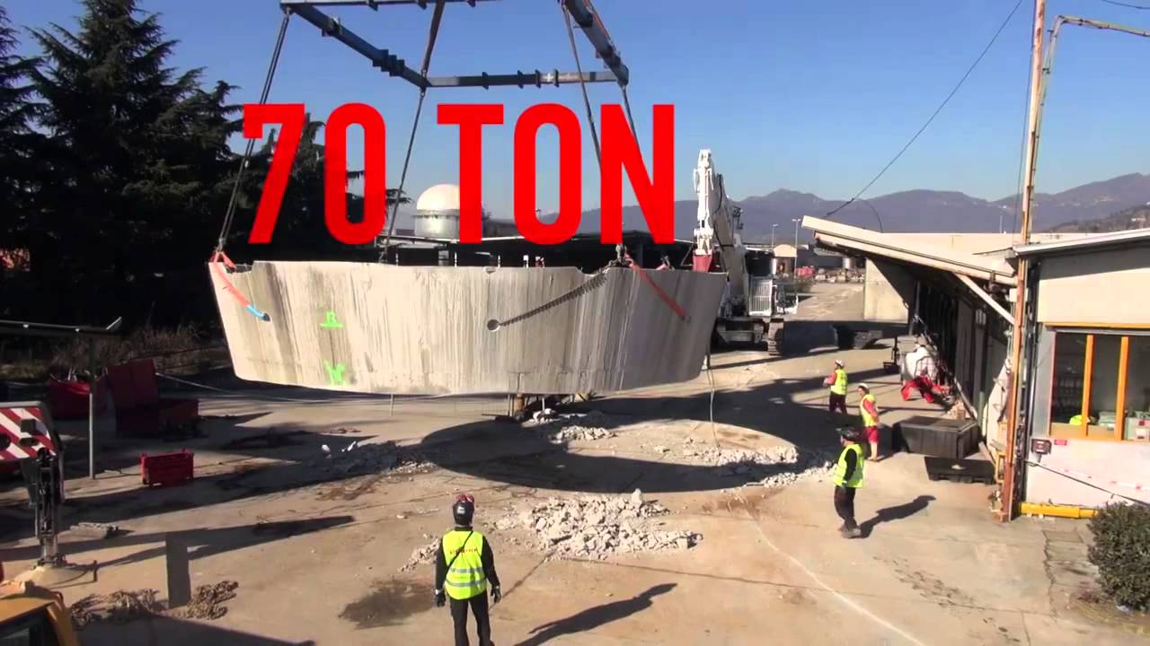 CALABRESE AUTOGRU & DEMCO - Demolizione Torre piezometrica a Pedrengo (BG)