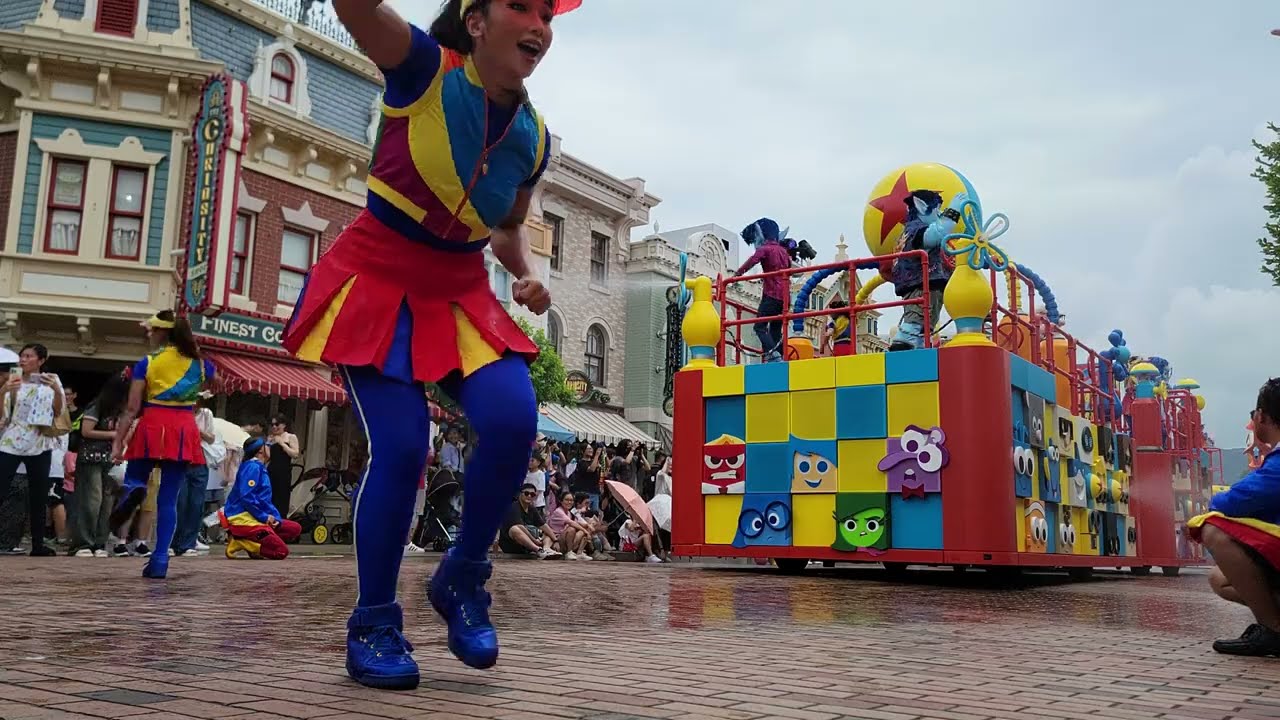 【香港迪士尼樂園 Hong Kong Disneyland】Pixar水花大街派對！ | Pixar Water Play Street Party! (2023)