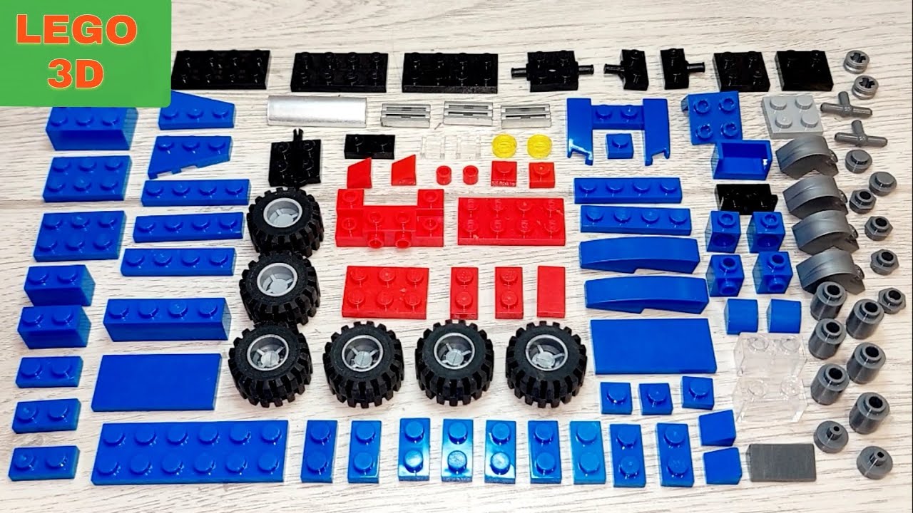 I make a LEGO mini truck 