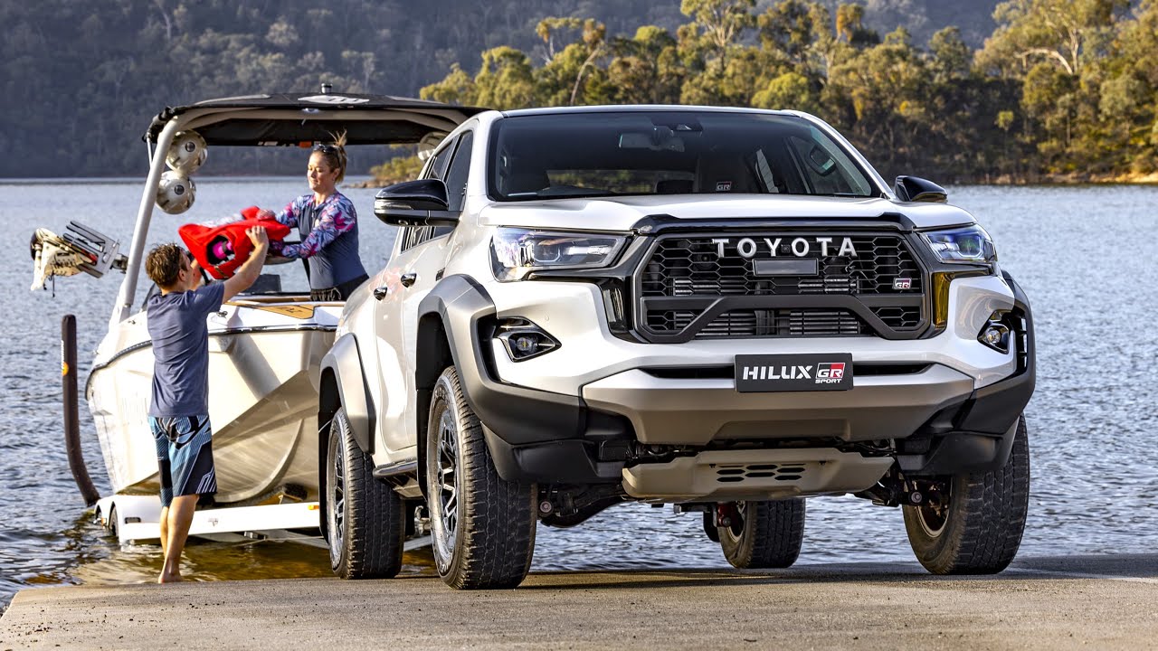 New 2024 Toyota Hilux GR Sport - Flagship Pickup Truck Off Road Drive